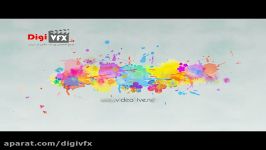 دانلود رایگان پروژه افترافکت مخصوص نمایش لوگو Logo Revealer Paint Drops Design