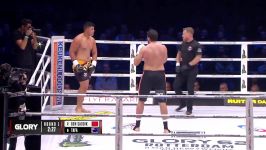 GLORY 62 Jamal Ben Saddik vs. Junior Tafa Tournament Quarter Final 