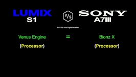 Panasonic LUMIX S1 vs SONY Alpha A7III