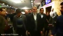حضور دکتر سیدعباس صالحی، وزیر فرهنگ ارشاد اسلامی در حاشیه جشنواره شانزدهم