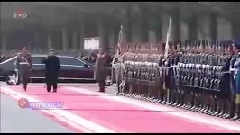 رژه نیروهای مسلح کره شمالی در مراسم روز ارتش