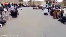 سجده شکر اهالی سیستان به دلیل ورود آب به هیرمند