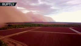 Planet Earth turning into Mars Red sand storm hits New South Wales