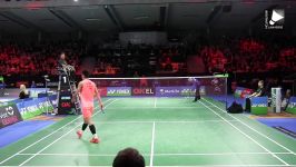 مسابقه بدمینتون بین Victor Axelsen Chen Long بصورت Nice Angle