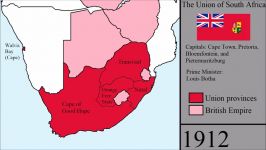 نقشه آفریقای جنوبی تا 2018 میلادی