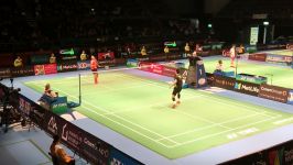 مسابقه بدمینتون بین Lin Dan Chen Long بصورت Nice Angle