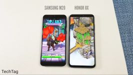 Samsung M20 vs Honor 8X SpeedTest Comparison 