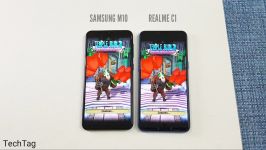 Samsung M10 vs Realme C1 2019 SpeedTest Comparison 