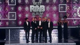 BTS اهدای جایزه بهترین البوم ار اند بی در مراسم GRAMMY 2019