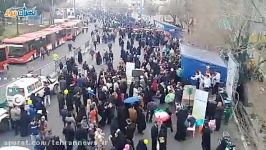 راهپیمایی پرشکوه مردم استان تهران در 22 بهمن 1397