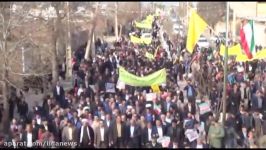 حضور شکوه مردم در راهپیمایی 22 بهمن در شهرکوهنانی