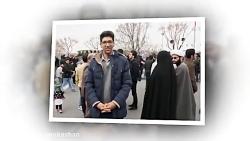 حضور دانشگاهیان پیام نور مرکز کاشان در راهپیمایی 22 بهمن ماه 1397