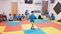رقص زیبای آذربایجانی پسربچه 6 ساله  آموزش رقص آذری تهران