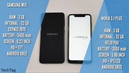 Samsung M10 vs Nokia 5.1 Plus SpeedTest Comparison 