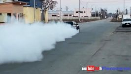 تیونینگ بی ام M3 کلاسیک 1100 اسب بخار BMW E30 TURBO 1100HP Burnout