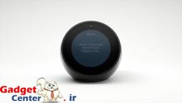 ویدئو معرفی دستیار صوتی آمازون Echo Spot