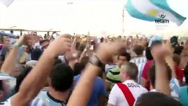 حضور بیش صدهزار ارژانتینی در شهر ریو
