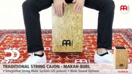 تست کاخن ماینل Meinl Traditional String Cajon Makah