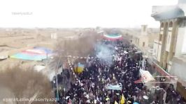 راهپیمایی باشکوه مردم یزد در 22 بهمن