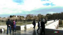 مناظری بسیار زیبا زاینده رود صدای علیرضا افتخاری آهنگ در اصفهان بمانید