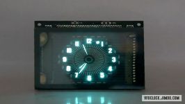 USB Powered VFD48 Analog style Unique Round VFD Clock V1.0.