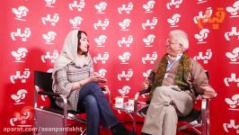 هانیه توسلی در حاشیه سی هفتمین جشنواره فیلم فجر