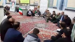 سخنان پور بافرانی در مسجد مسکن مهر نایین در جمع نماز گزاران حضور مسولین بر