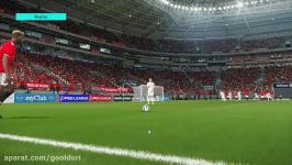 گل بسییار زیبا پوگبا در pes 2018 توسط خودم