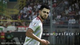 فیس پک تیم ملی برای pes 19 pes 18