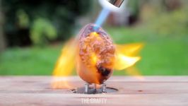 EXPERIMENT BIG KINDER VS GAS TORCH