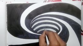 3D Trick Art How to Draw a Round Hole on Paper