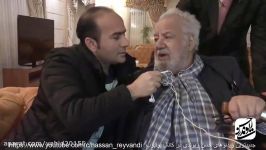 حسن ریوندی در کنار ناصر ملک مطیعی