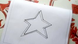 How To Draw 3D Simple Floating Star  Drawing 3D Floating Star