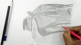 How to Draw Super Car  Sports Car  Sketch a Car