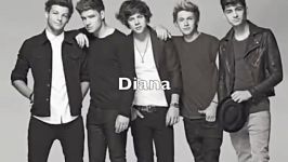 one direction  diana