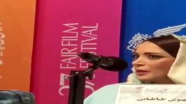 روایت بهنوش طباطبایی بازی در نقش همسر غلامرضا تختی در جشنواره فیلم فجر