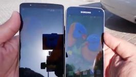 LG G3 vs Samsung Galaxy S5  Screen in Sunlight