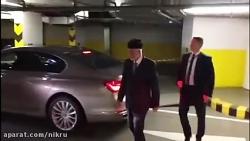 وزیر خارجه عمان حضور در هتل محل اقامت نتانیاهو در ورشو، وی دیدار کرد