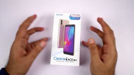 جعبه گشایی نگاه اول به موبایل Tecno Camon iAce 2X