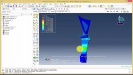 ABAQUS tutorial Centrifugal Stress Analysis of Compressor Blade in Jet Engine