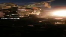 ویدئویی تکان‌دهنده قدرت انفجار حادثه تروریستی را نشان می‌دهد