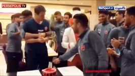 جشن تولد بودیمیر در باشگاه پرسپولیس