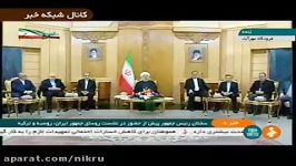 روحانی ادامه مبارزه تروریسم، تمامیت ارضی سوریه، تدوین قانون اساسی ...