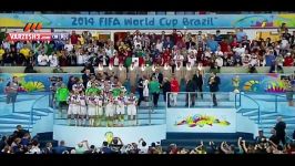 مراسم اهدای جام قهرمانی به آلمانجام جهانی 2014