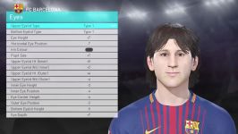 PES 2018 FACES  KID MESSI ساخت فیس نوجوانی مسی