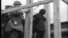 اعدام یک آلمانی توسط متفقینسربازان آمریکایی در بروشال