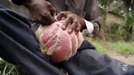 ویدئویی دیدنی در مورد توپ های دست ساز فقیران افریقایی