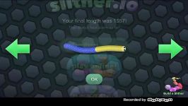 گیم پلی بازی اسلیتر slither.io