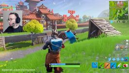 Lets Play Fortnite  گیم پلی فورتنایت این اسکین را تا مرحله سوم باز کردم