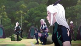 انیمیشن شاهزاده اژدها The Dragon Prince قسمت 2 دوبله فارسی